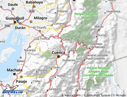 Carte MICHELIN Biblián - ViaMichelin