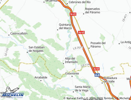 MICHELIN El Barrio map - ViaMichelin