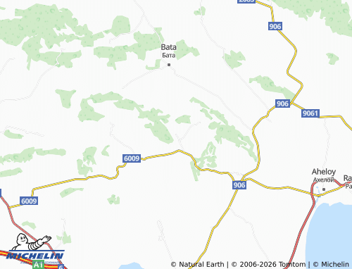 MICHELIN Dabnik map - ViaMichelin