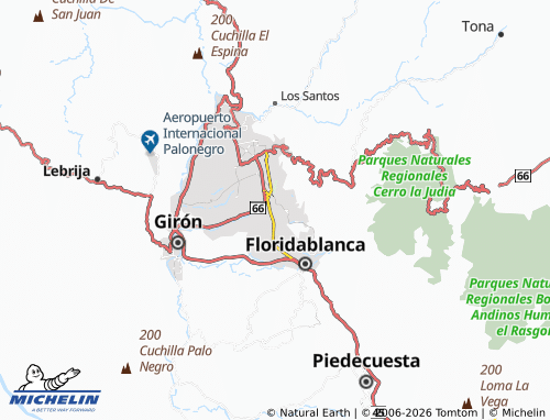 Mappa MICHELIN La Libertad - ViaMichelin