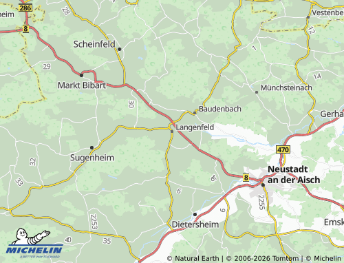 MICHELIN Langenfeld map - ViaMichelin