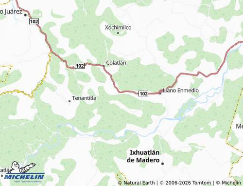 Mapa MICHELIN Guaguaco - ViaMichelin
