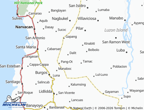 MICHELIN Ocup map - ViaMichelin