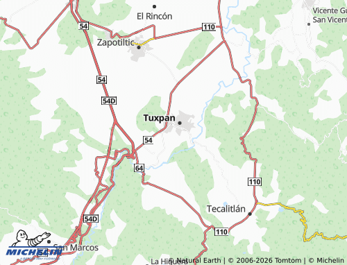 Mappa MICHELIN Señor Del Perdón - ViaMichelin