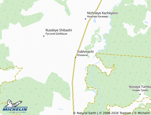 MICHELIN-Landkarte Yukhmachi - ViaMichelin