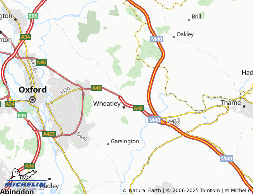 MICHELIN Holton map - ViaMichelin