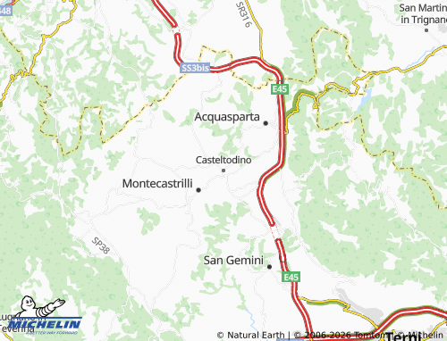 Carte MICHELIN Casteltodino - ViaMichelin