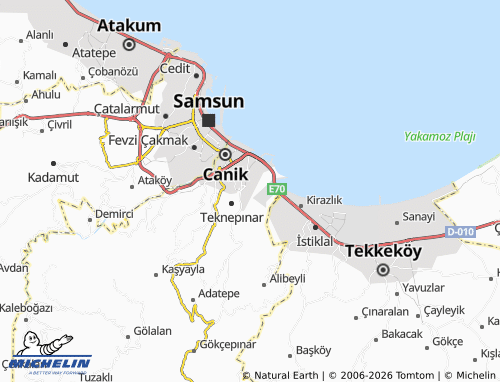 Mappa MICHELIN Hasköy - ViaMichelin