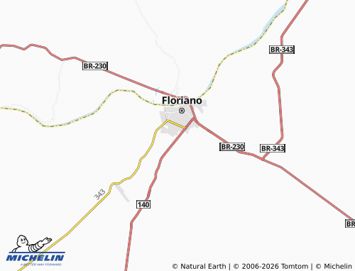 MICHELIN Santa Rita map - ViaMichelin