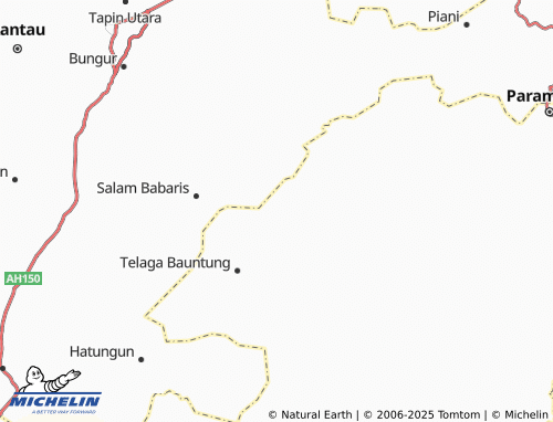 MICHELIN Rampah map - ViaMichelin