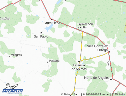 Mappa MICHELIN Cerrito del Agua - ViaMichelin