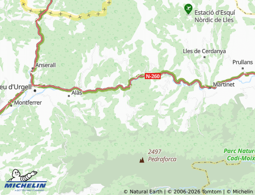 Mapa MICHELIN Arsèguel - ViaMichelin