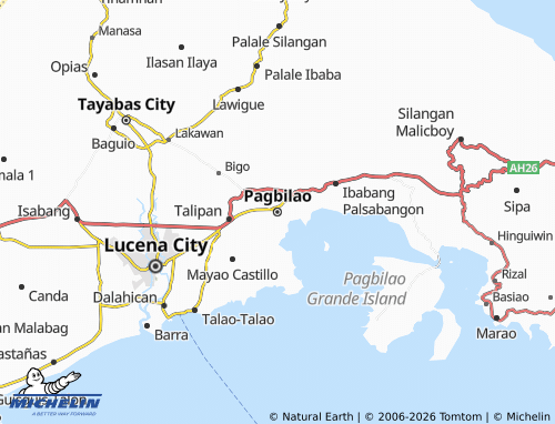 MICHELIN Pagbilao map - ViaMichelin