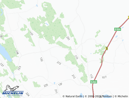 MICHELIN Kallivere map - ViaMichelin