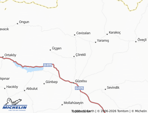 Kaart MICHELIN Çörekli - ViaMichelin
