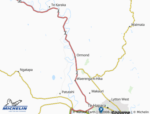 Mapa MICHELIN Ormond - ViaMichelin