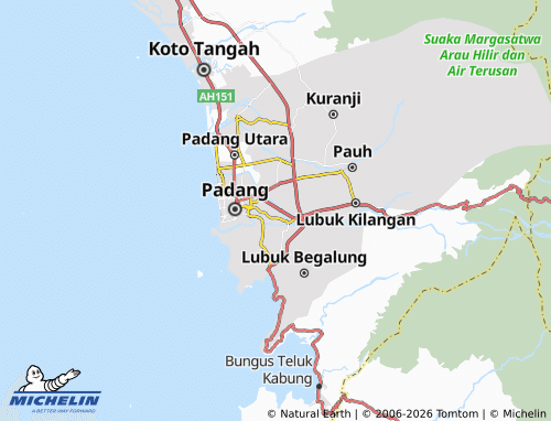 Mapa MICHELIN Kubu Marapalam - ViaMichelin