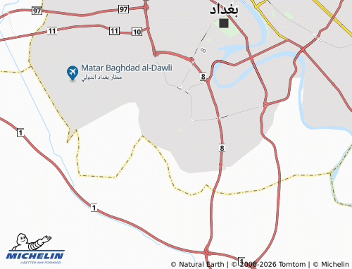 Mappa MICHELIN al-Risalah - ViaMichelin