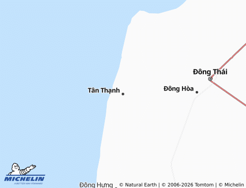 Mapa MICHELIN Tân Thạnh - ViaMichelin