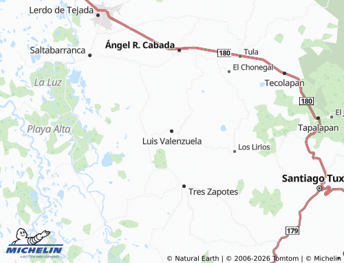 Mappa MICHELIN Luis Valenzuela - ViaMichelin