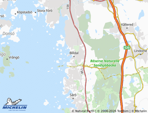 MICHELIN-Landkarte Billdal - ViaMichelin