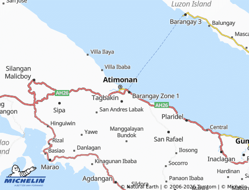 Mappa MICHELIN Barangay Zone 3 - ViaMichelin