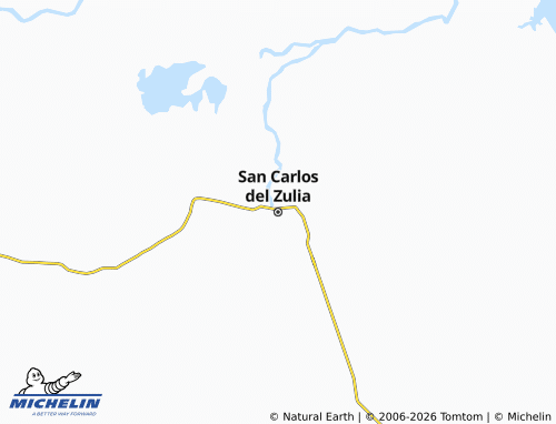 MICHELIN San Carlos del Zulia map - ViaMichelin