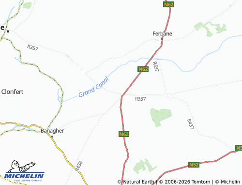 Mappa MICHELIN Cloghan - ViaMichelin