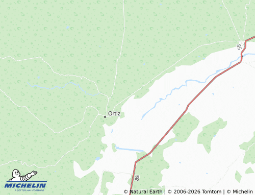 MICHELIN General Esteban Baca Calderón map - ViaMichelin