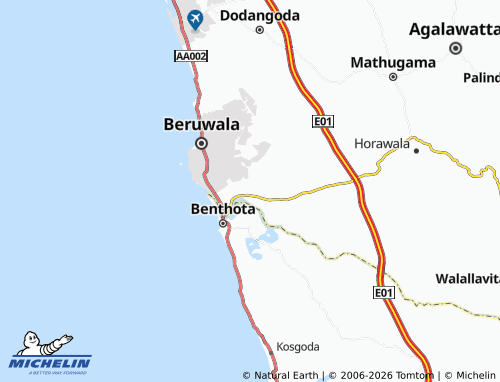 MICHELIN-Landkarte Malewana - ViaMichelin