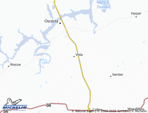 Mapa MICHELIN Vista - ViaMichelin