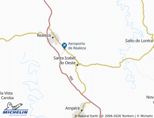 Mapa MICHELIN Doze de Outubro - ViaMichelin