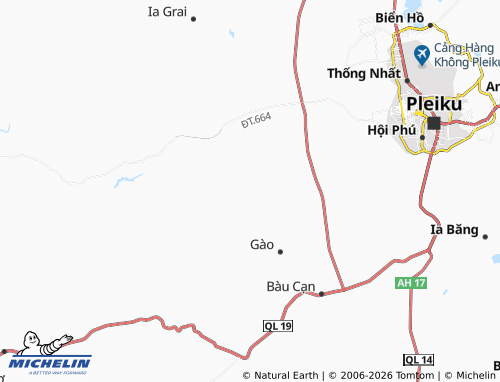 Mapa MICHELIN Ia Pếch - ViaMichelin