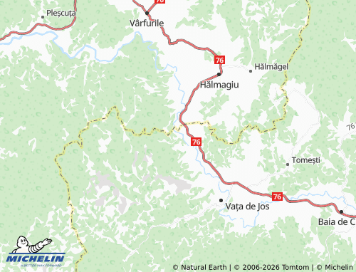 Mappa MICHELIN Ocișor - ViaMichelin