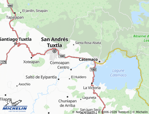 Mapa MICHELIN Matacapan - ViaMichelin