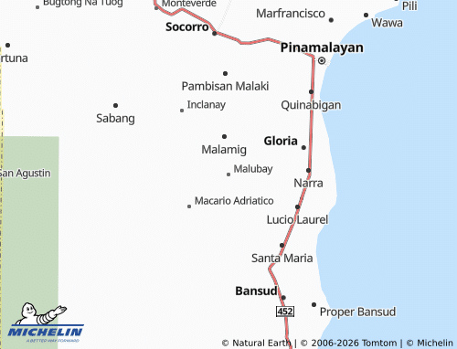 MICHELIN Malubay map - ViaMichelin