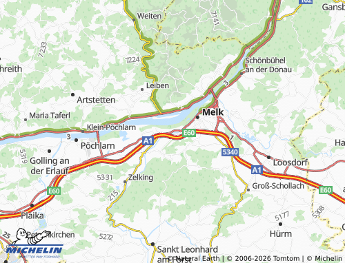 MICHELIN Neuwinden map - ViaMichelin