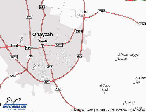 MICHELIN-Landkarte al-Tahliyah - ViaMichelin