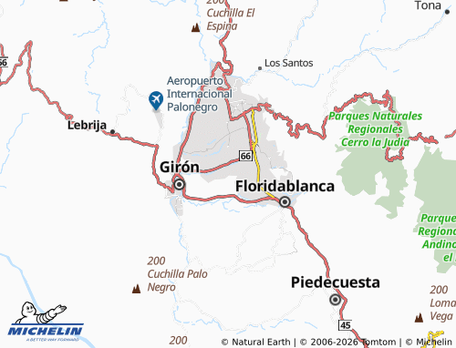 Carte MICHELIN El Porvenir - ViaMichelin