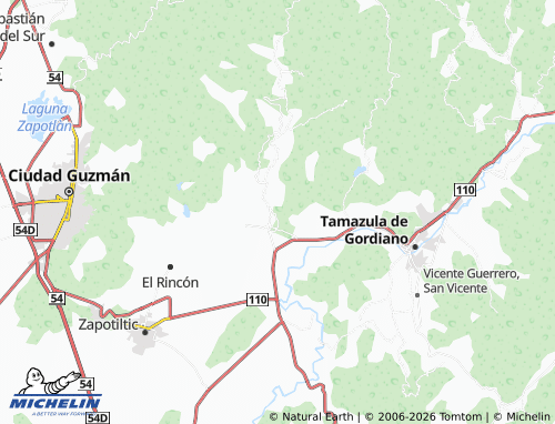 Mappa MICHELIN Lázaro Cárdenas - ViaMichelin