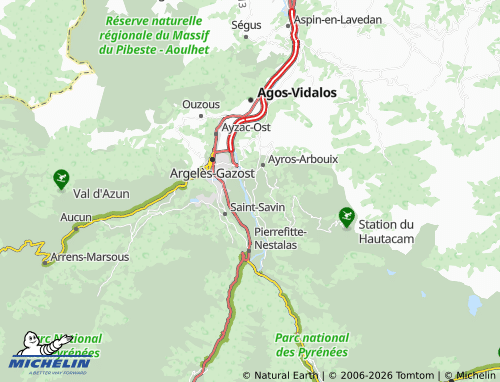 Kaart MICHELIN Préchac - ViaMichelin