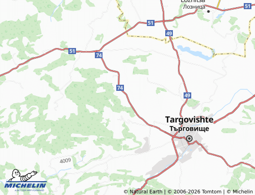 Mapa MICHELIN Zdravets - ViaMichelin