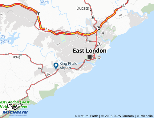 MICHELIN Eluxolweni map - ViaMichelin