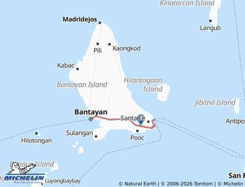 MICHELIN Sillon map - ViaMichelin