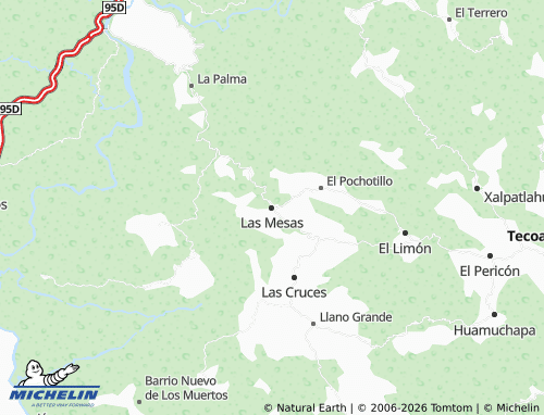 Kaart MICHELIN Las Mesas - ViaMichelin