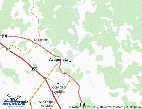 Mappa MICHELIN Loma Bonita - ViaMichelin