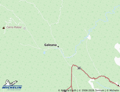 MICHELIN Labradores map - ViaMichelin