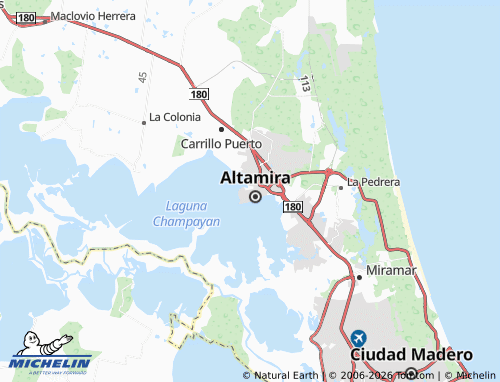 Mappa MICHELIN Villa Diamante - ViaMichelin