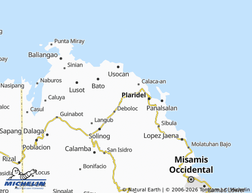 MICHELIN Tipolo map - ViaMichelin