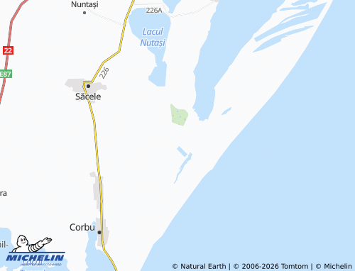Mapa MICHELIN Vadu - ViaMichelin